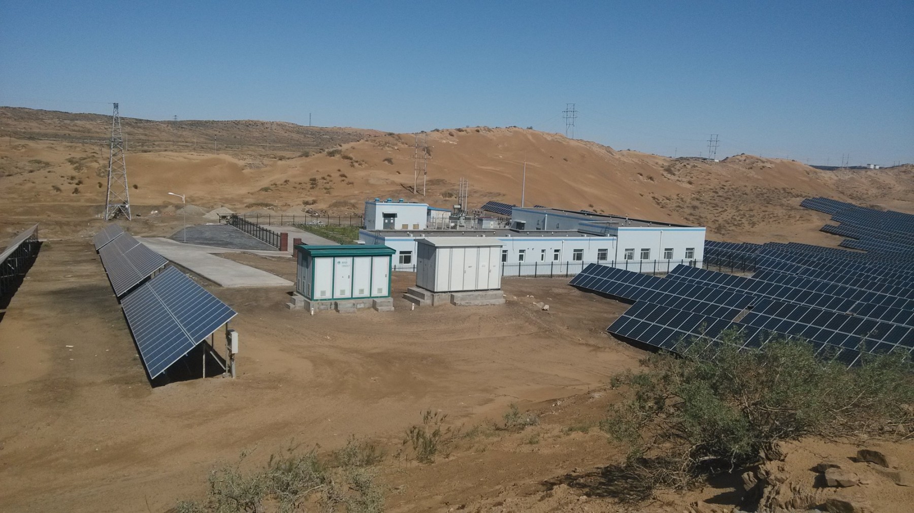 大唐內蒙古阿拉善經濟開發區30MWp地面光伏發電項目